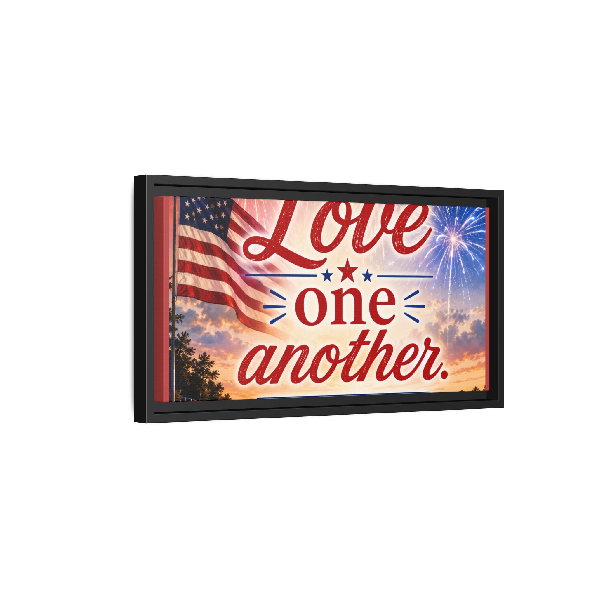 Matte Canvas, Framed (Multi-color)