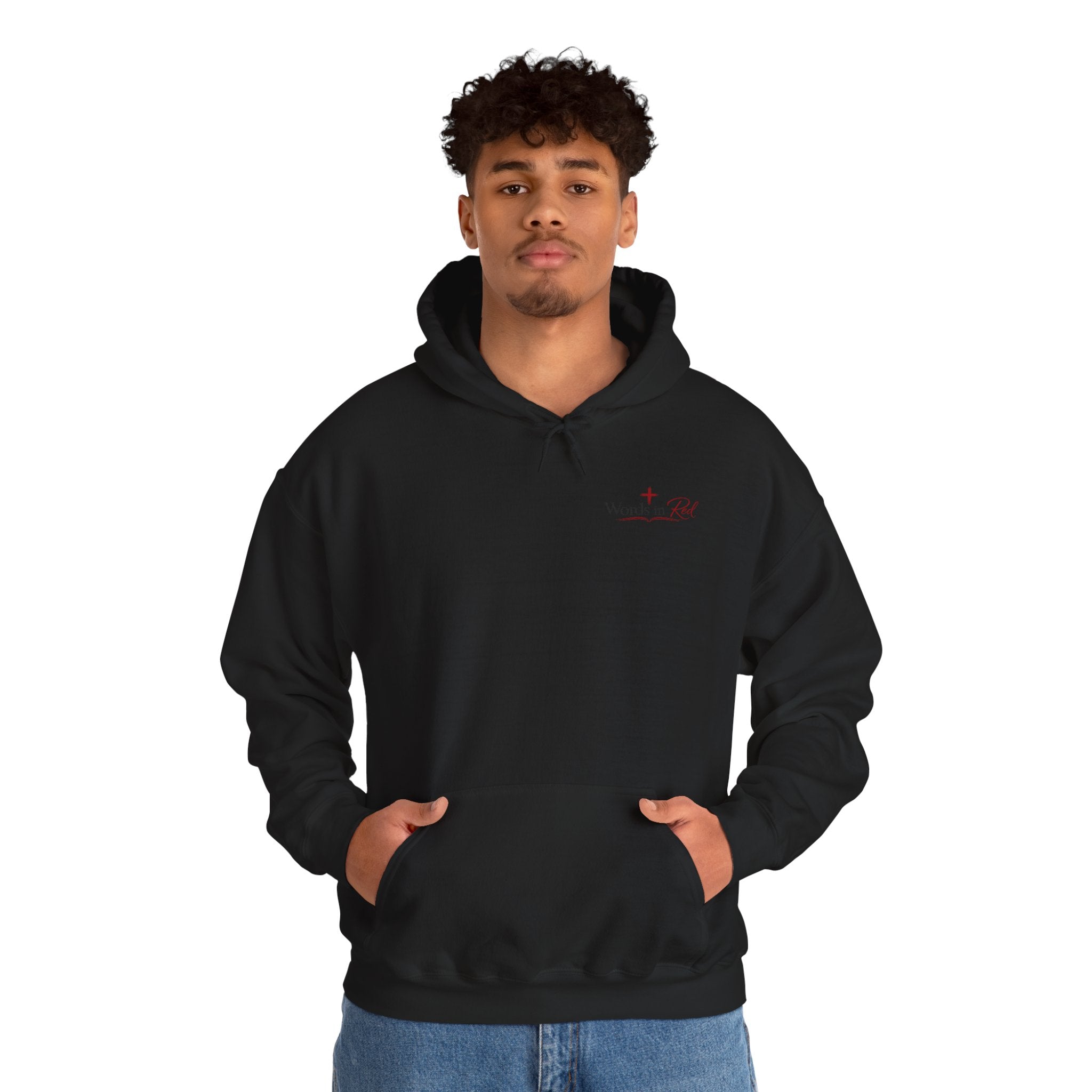 Words in Red Hoodie — Faith Script "I am the way the truth and the life" John 14:6