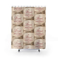 Blessed Are the Peacemakers Shower Curtain — Christian Inspirational Bathroom Decor
