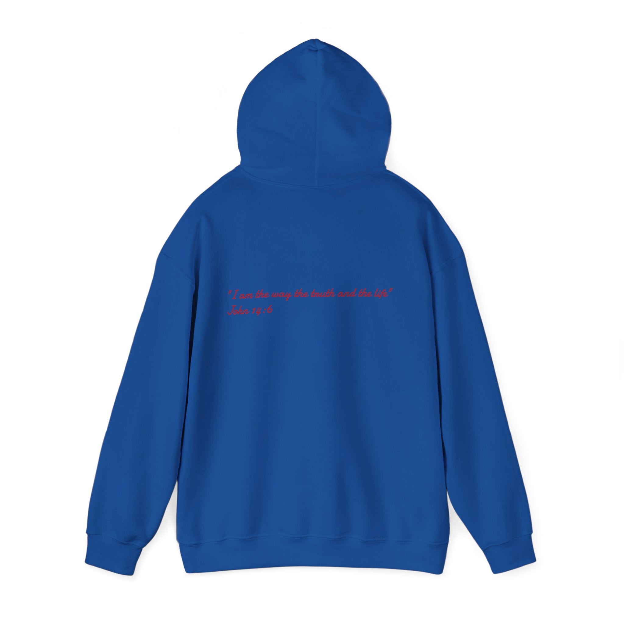 Words in Red Hoodie — Faith Script "I am the way the truth and the life" John 14:6