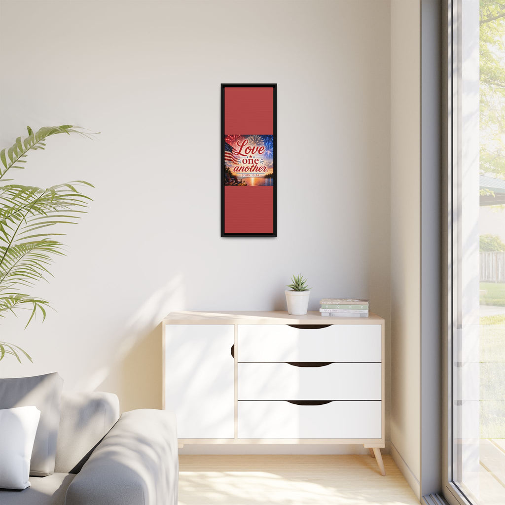 Matte Canvas, Framed (Multi-color)