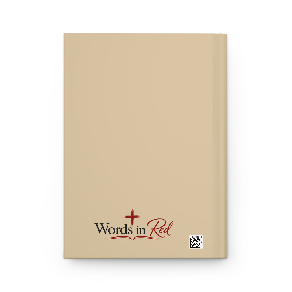 Christian Hardcover Baby Journal — “Whoever welcomes one such child in my name welcomes me.” (Matthew 18:5)