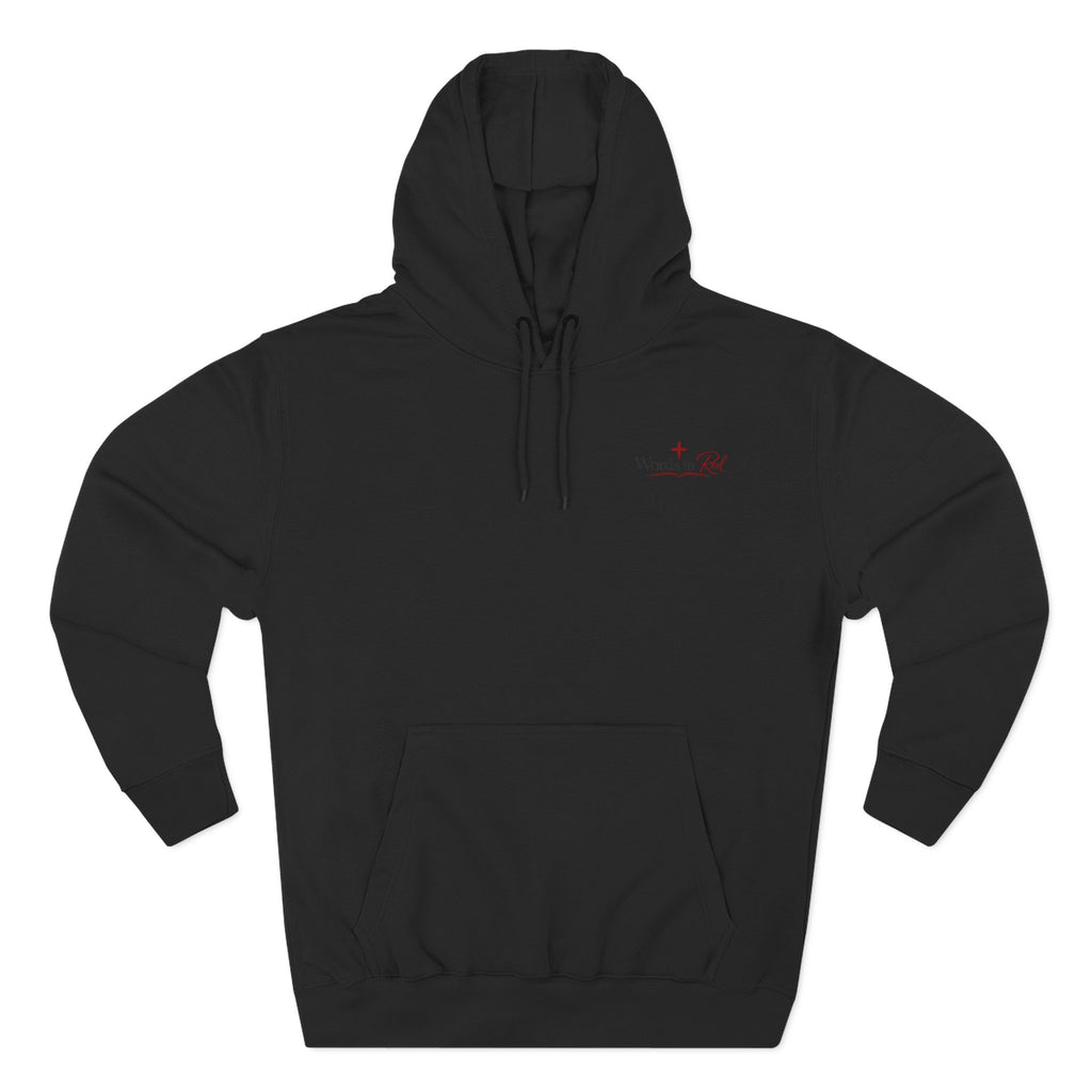 Faith Quote Hoodie — "I am the way, the truth, and the life" Fleece Pullover