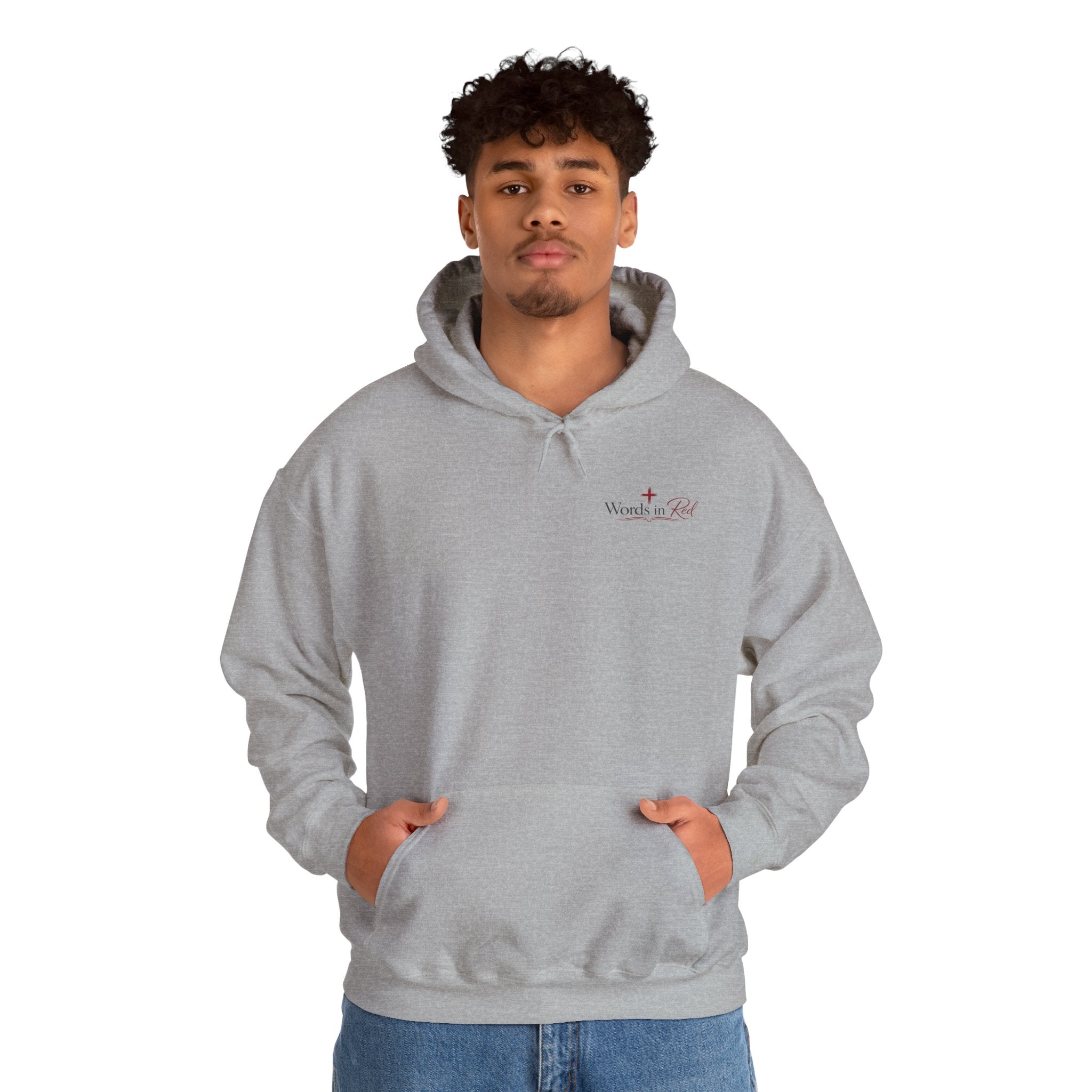 Words in Red Hoodie — Faith Script "I am the way the truth and the life" John 14:6