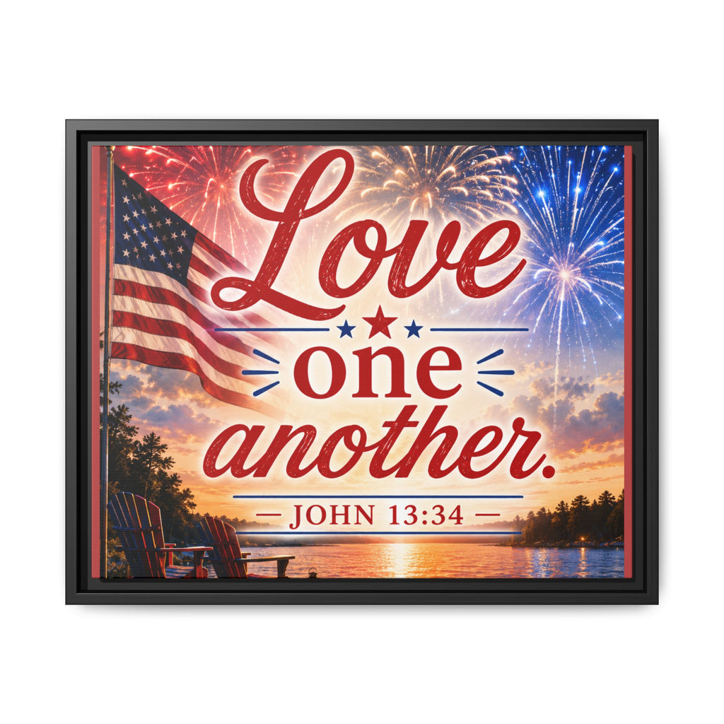Matte Canvas, Framed (Multi-color)