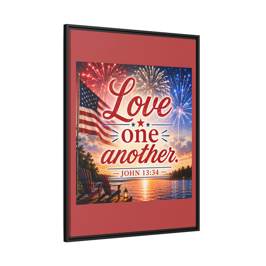 Matte Canvas, Framed (Multi-color)