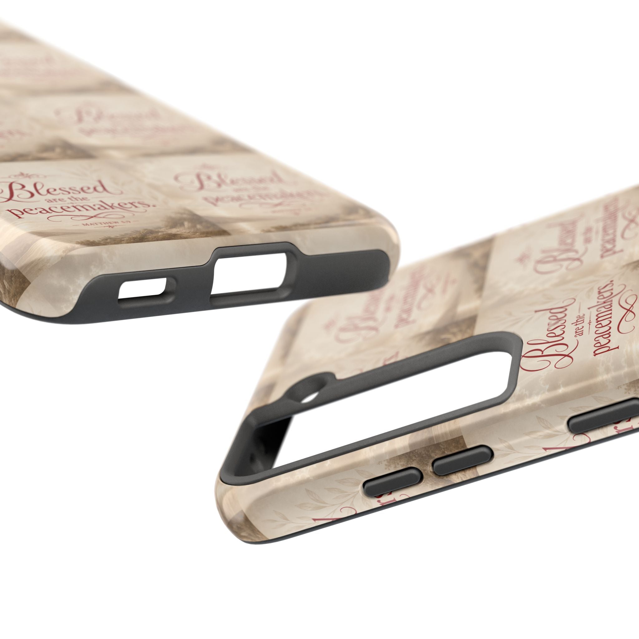Blessed Are the Peacemakers Phone Case — Christian Inspirational Tough Phone Case
