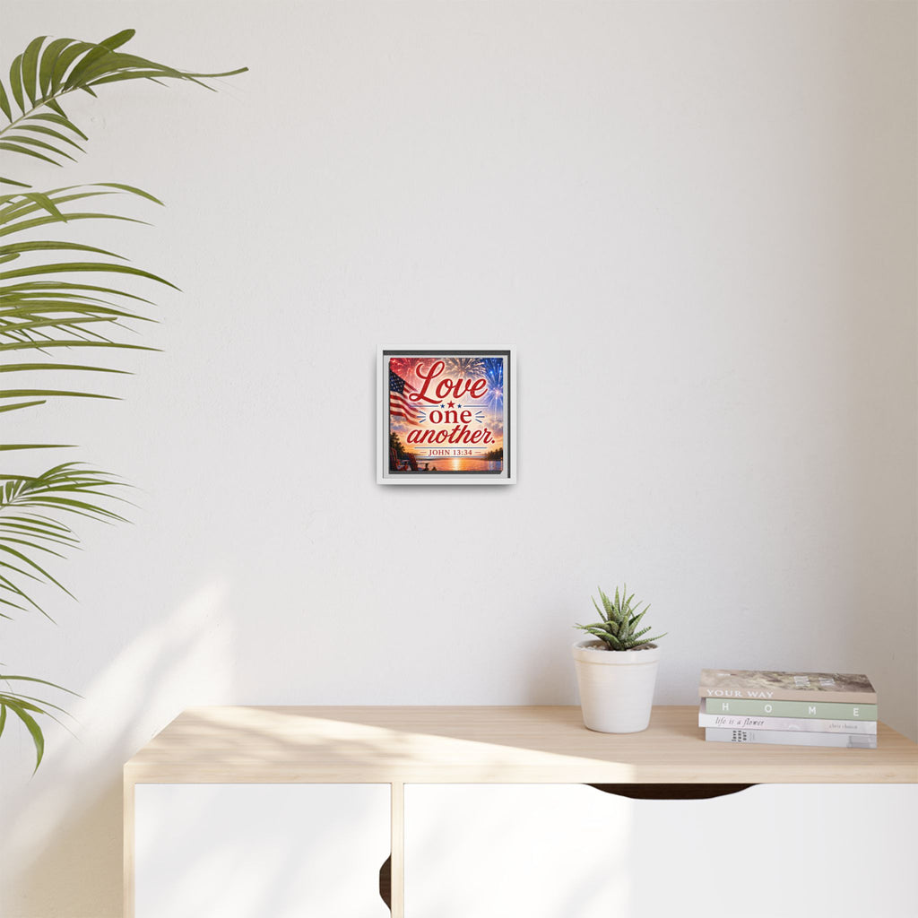 Matte Canvas, Framed (Multi-color)
