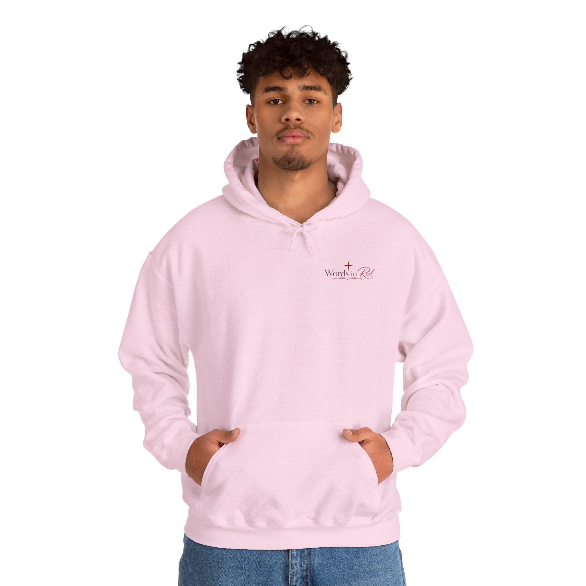 Words in Red Hoodie — Faith Script "I am the way the truth and the life" John 14:6