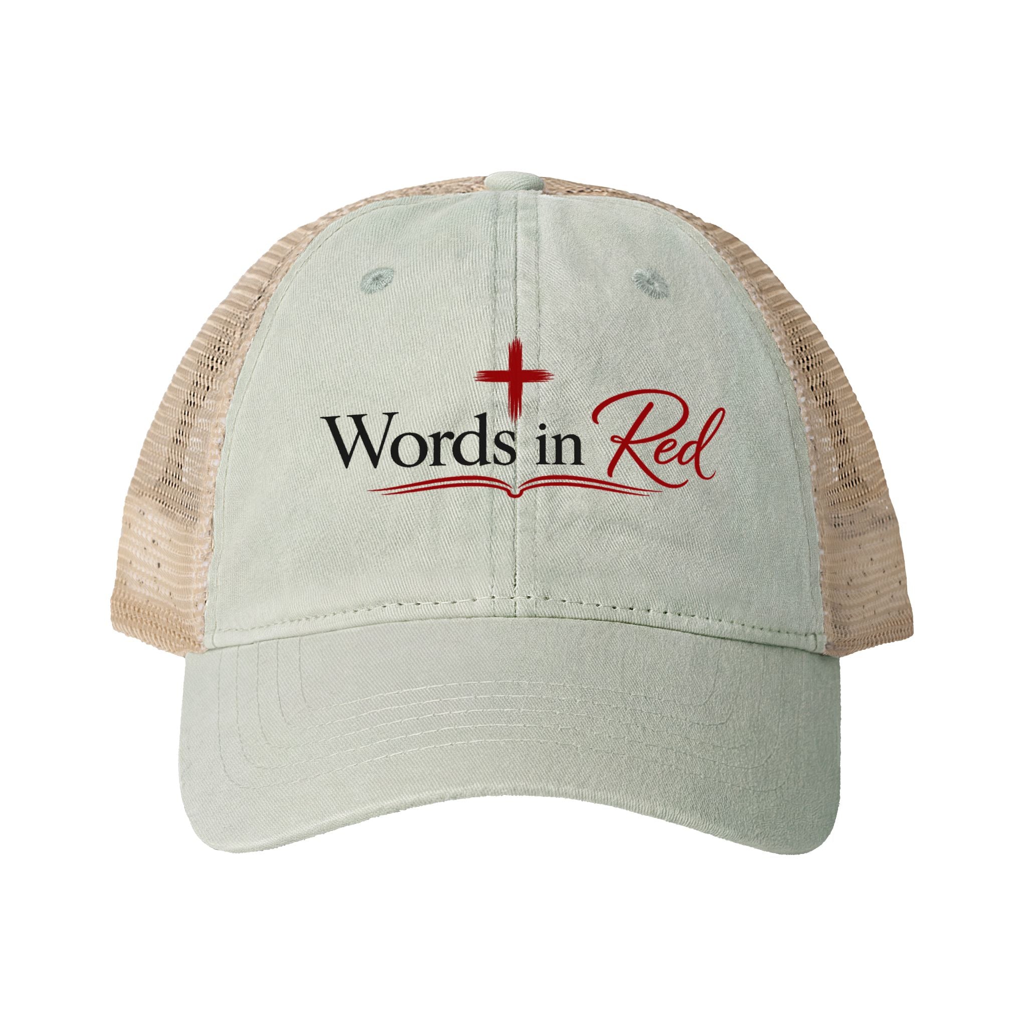 Women's Washed Mesh-Back Cap