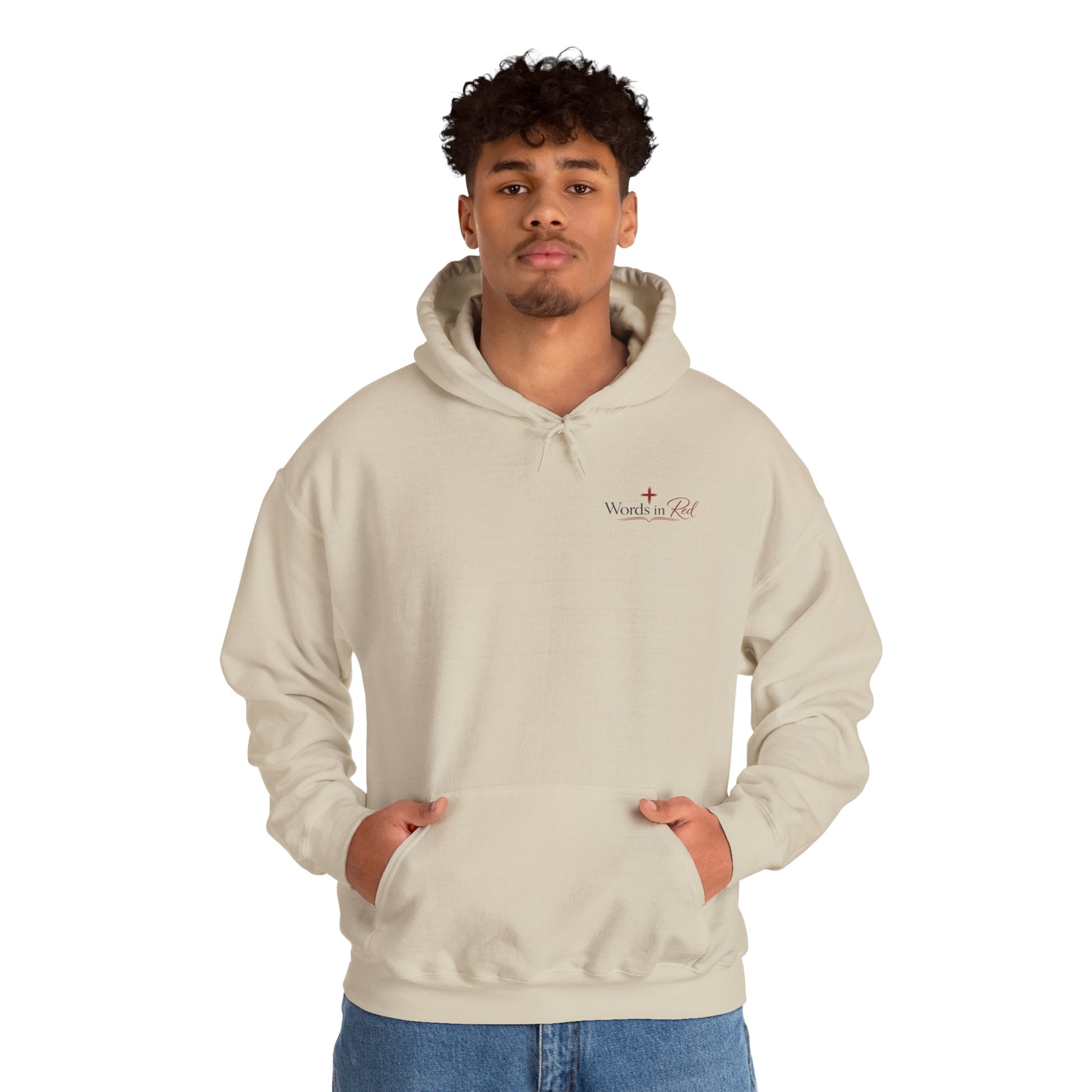 Words in Red Hoodie — Faith Script "I am the way the truth and the life" John 14:6