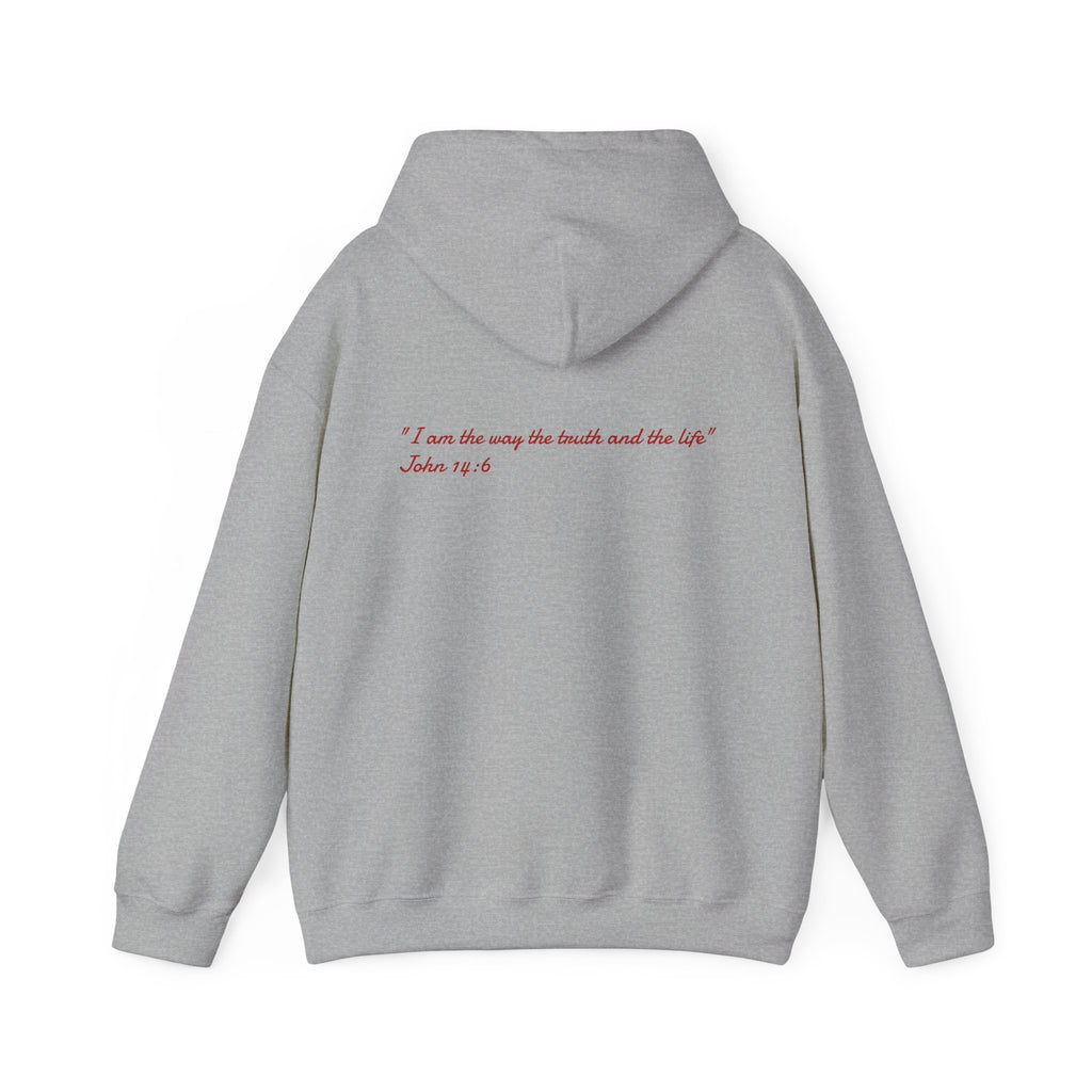 Words in Red Hoodie — Faith Script "I am the way the truth and the life" John 14:6