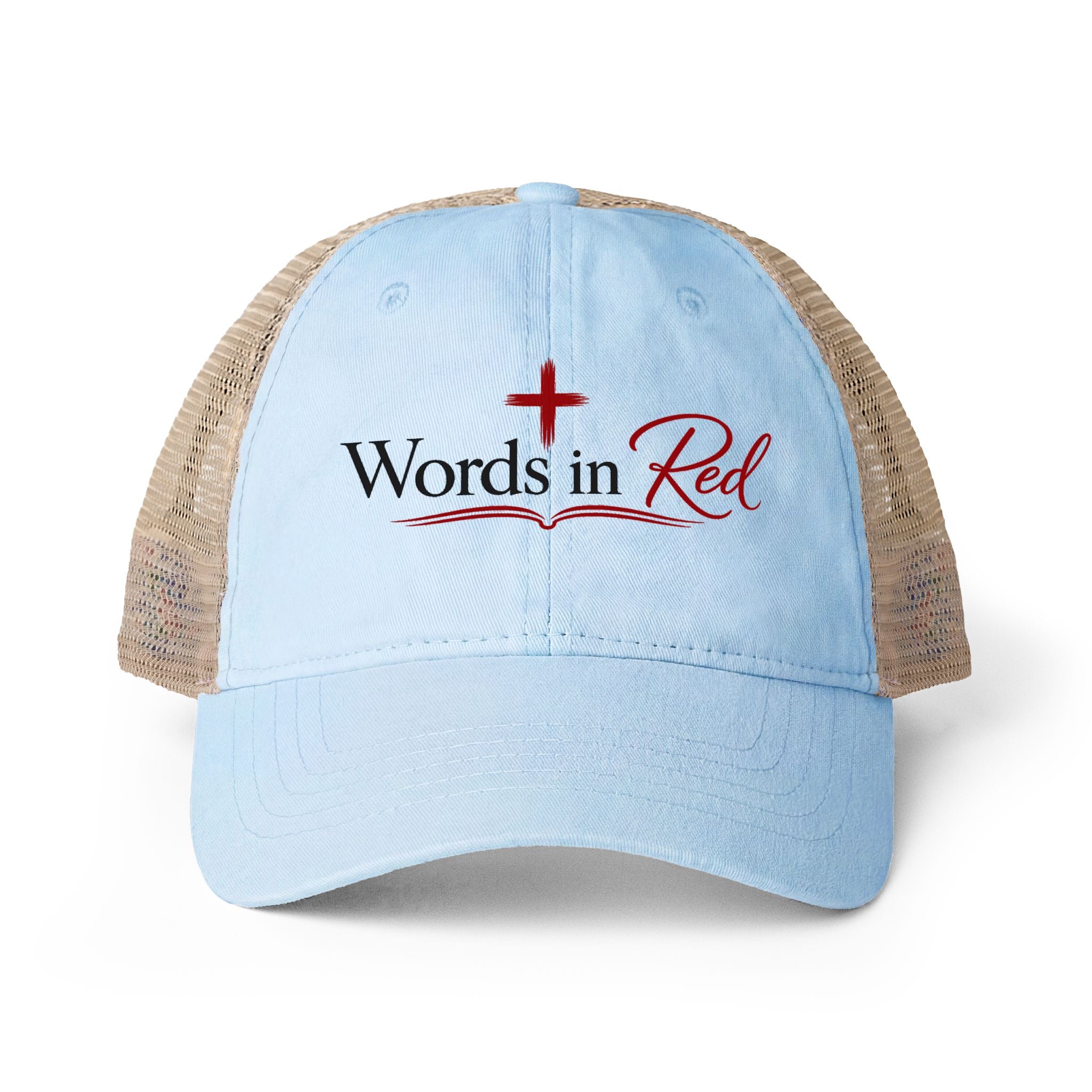 Women's Washed Mesh-Back Cap