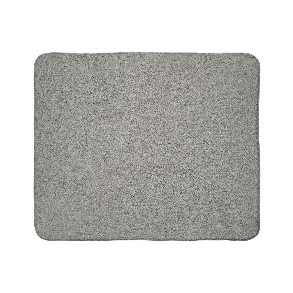 Inspirational Christian Sherpa Blanket — “With God all things are possible” (Matthew 19:26)