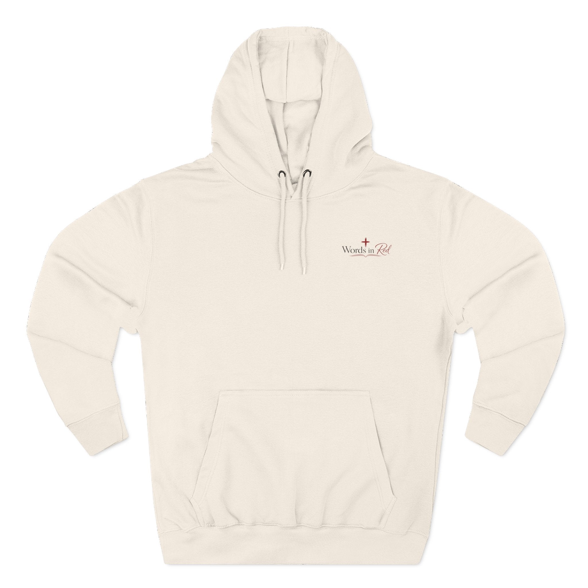Faith Quote Hoodie — "I am the way, the truth, and the life" Fleece Pullover