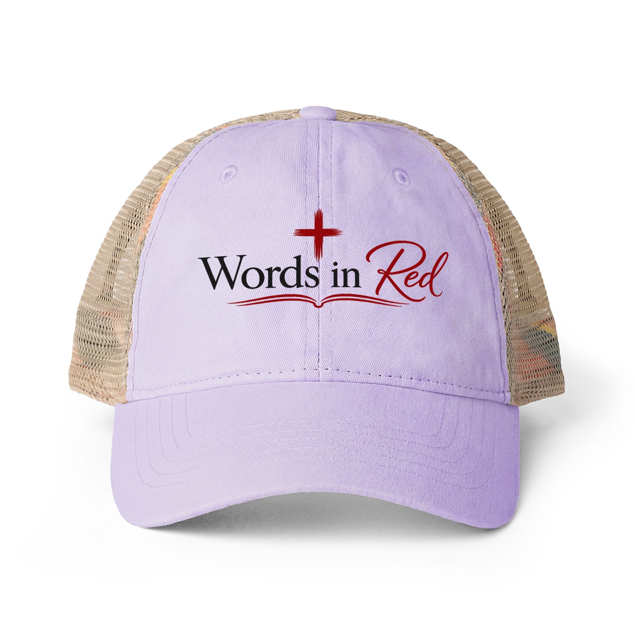 Women's Washed Mesh-Back Cap