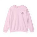 Crewneck Sweatshirt — "Words in Red" Christian Verse Comfort Pullover