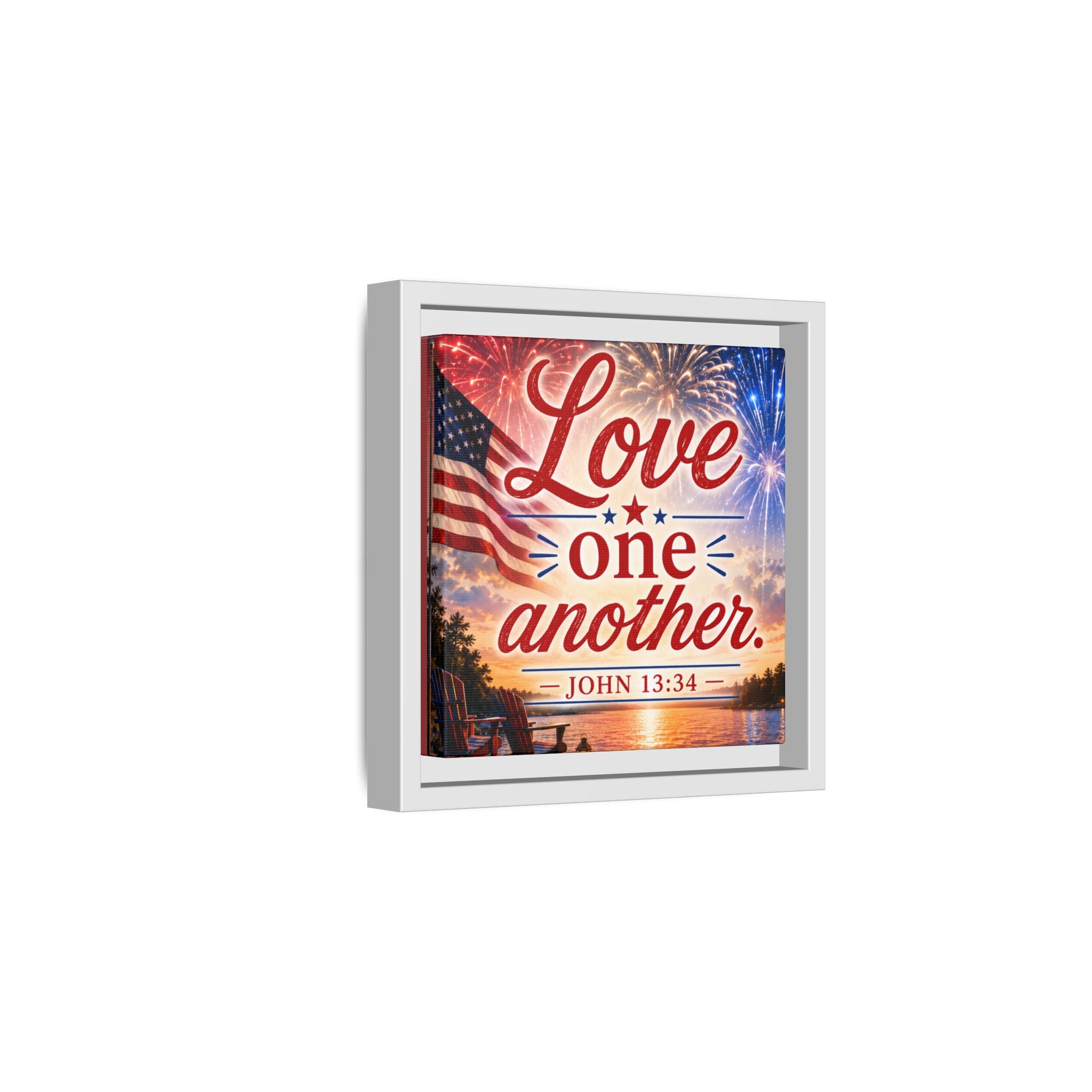 Matte Canvas, Framed (Multi-color)