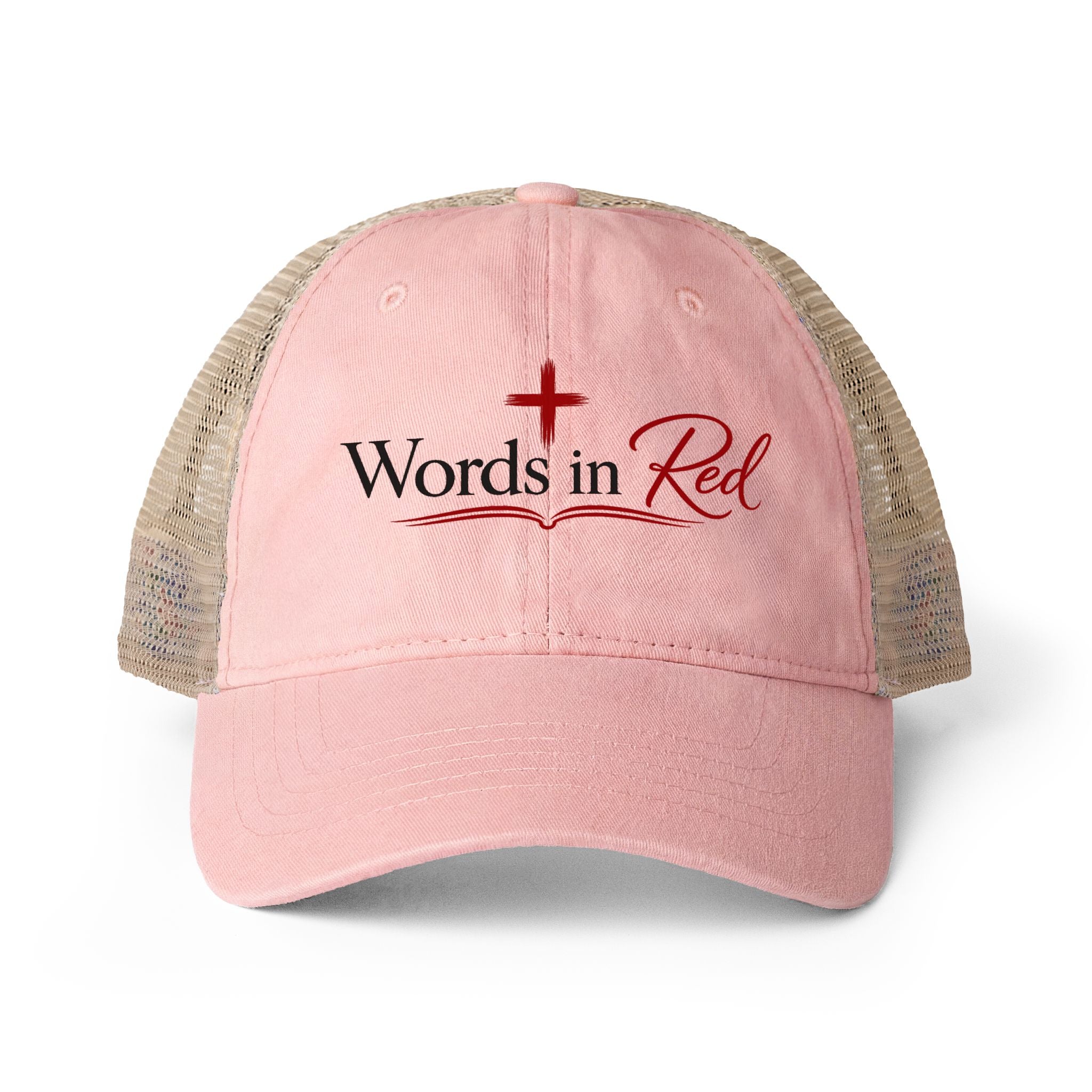 Women's Washed Mesh-Back Cap