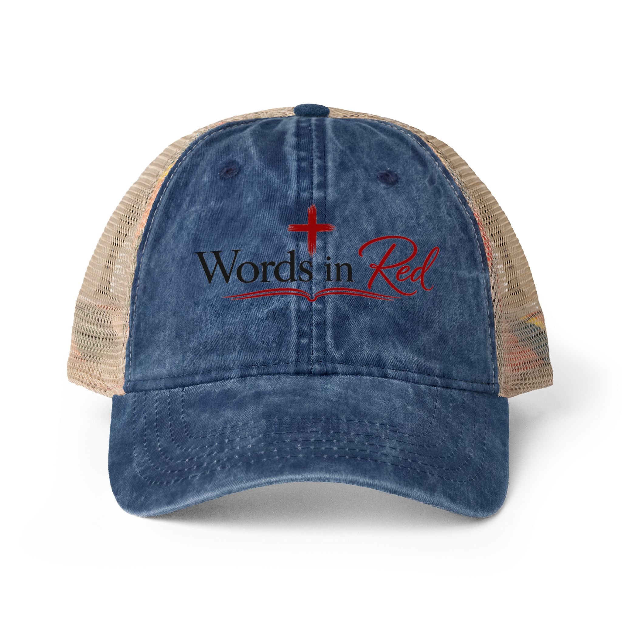 Women's Washed Mesh-Back Cap