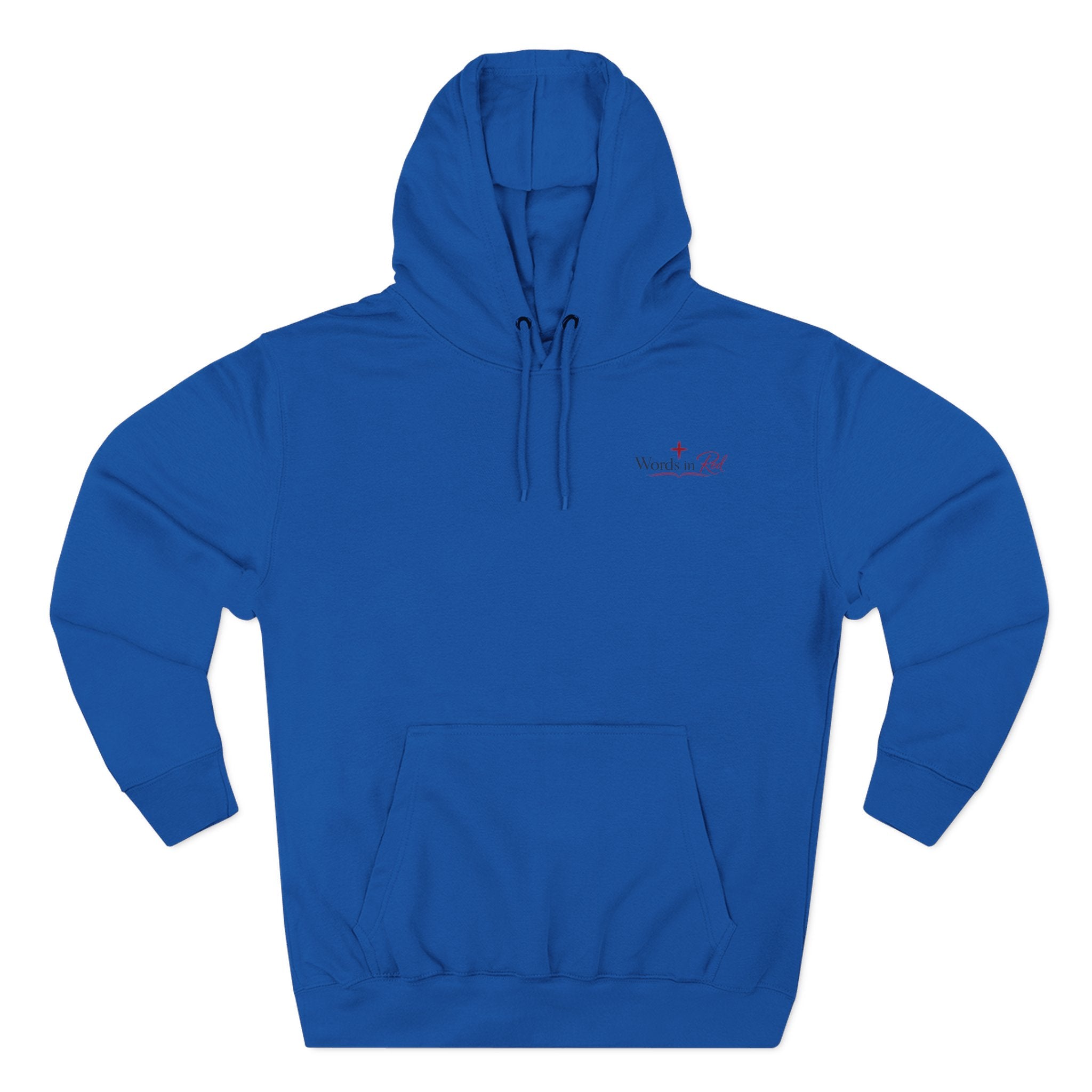 Faith Quote Hoodie — "I am the way, the truth, and the life" Fleece Pullover