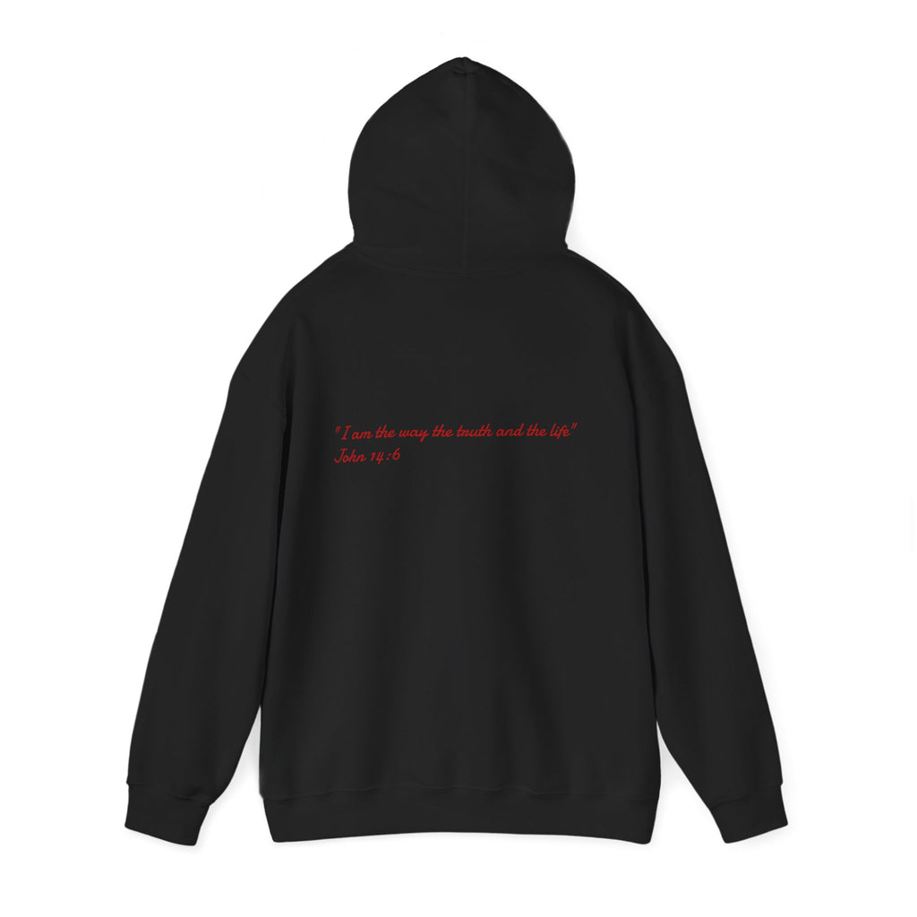 Words in Red Hoodie — Faith Script "I am the way the truth and the life" John 14:6