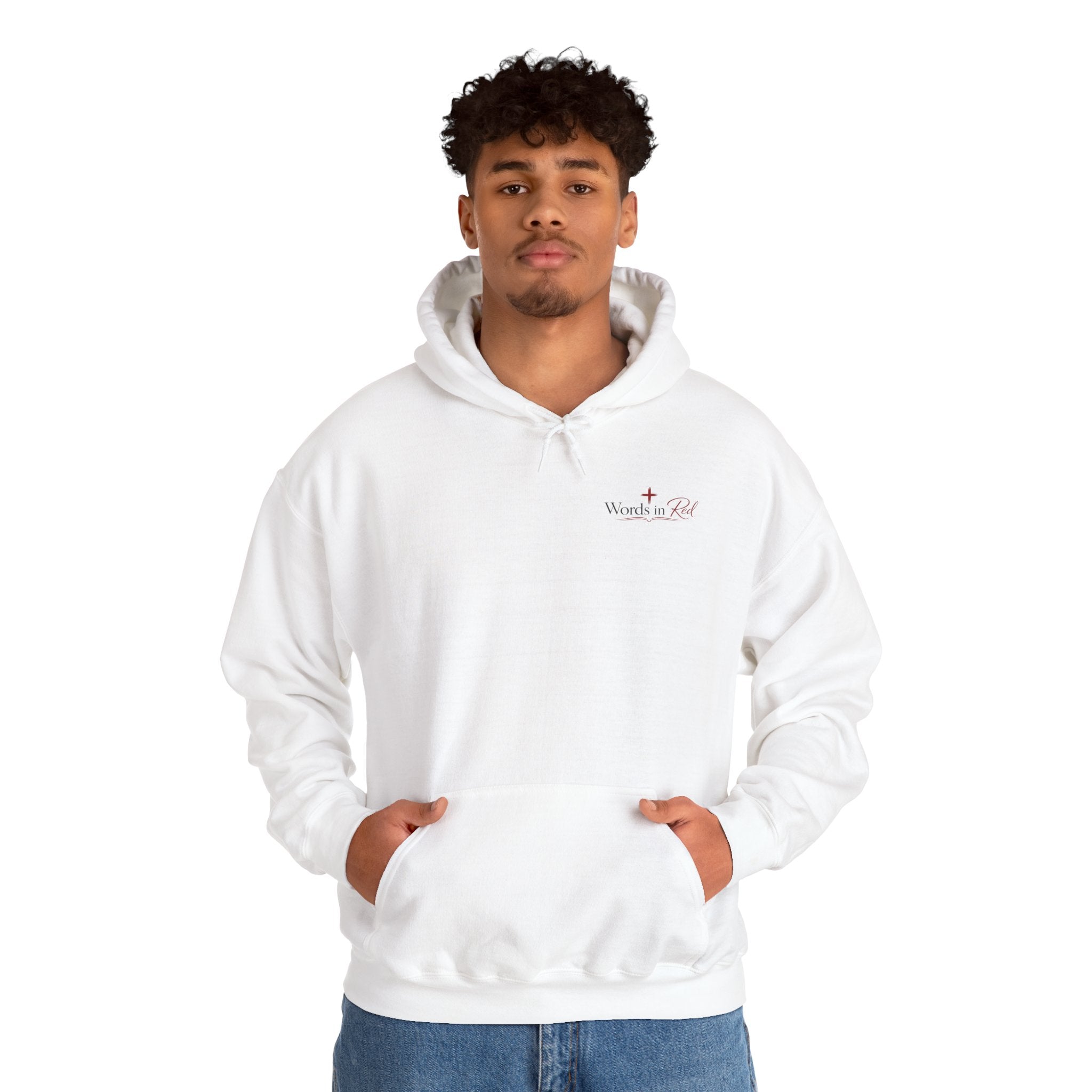 Words in Red Hoodie — Faith Script "I am the way the truth and the life" John 14:6