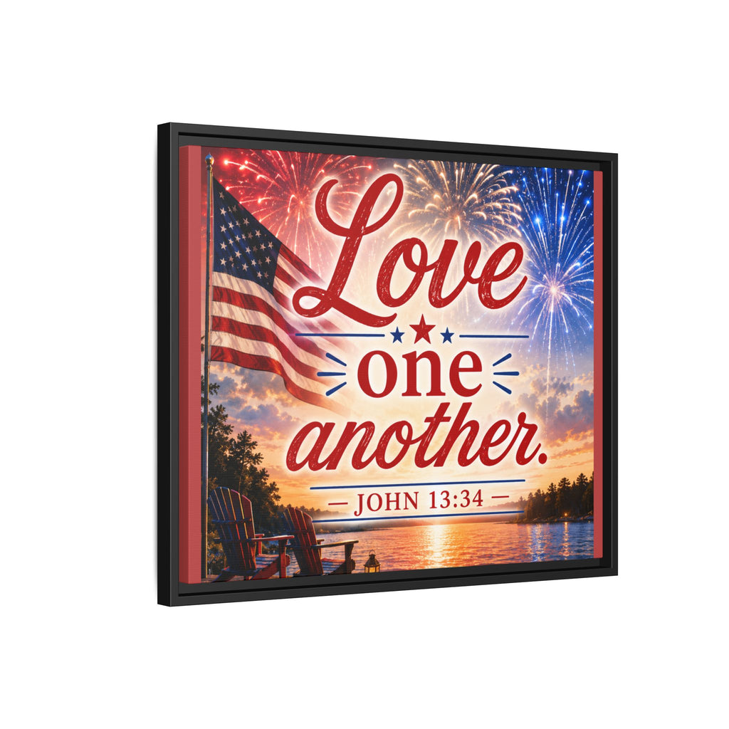 Matte Canvas, Framed (Multi-color)