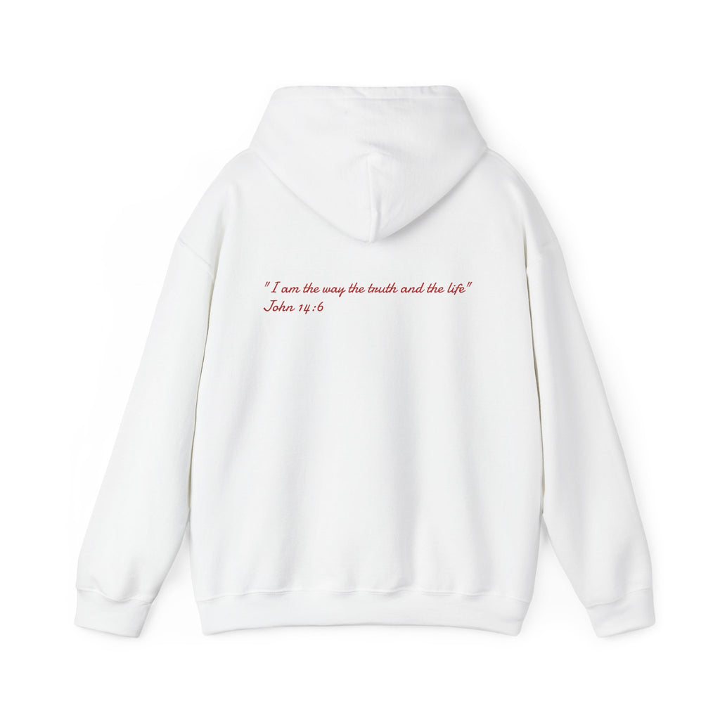 Words in Red Hoodie — Faith Script "I am the way the truth and the life" John 14:6
