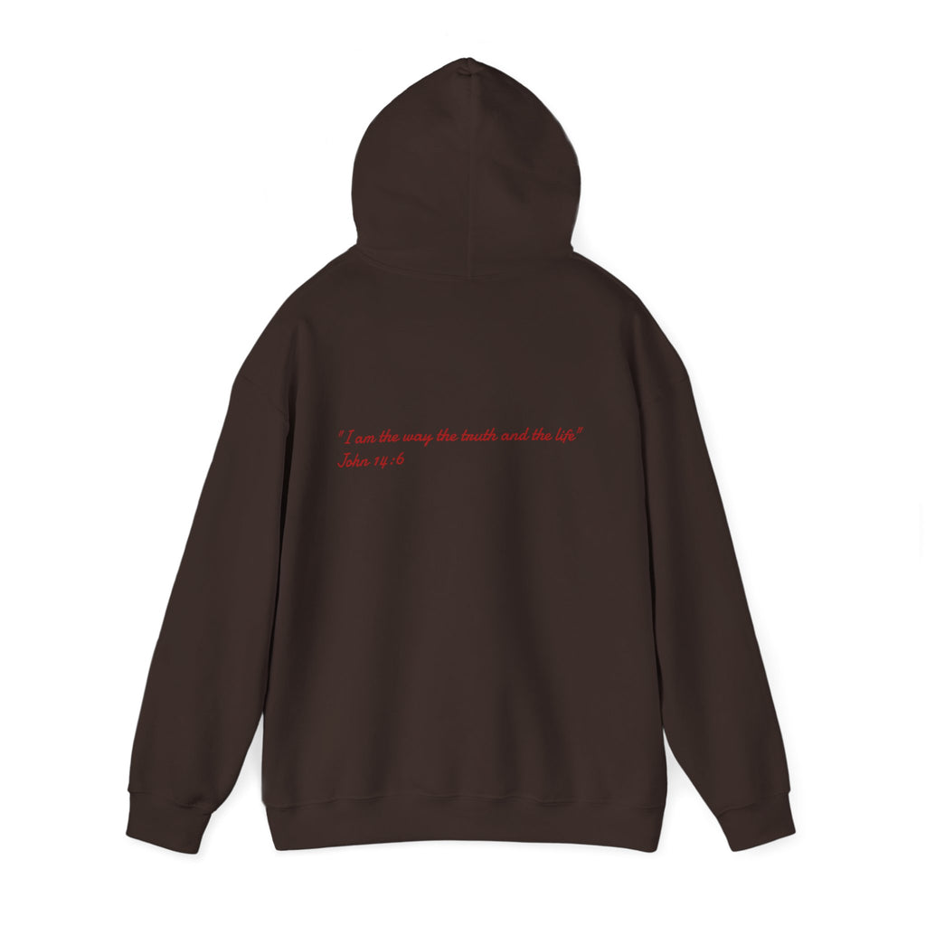 Words in Red Hoodie — Faith Script "I am the way the truth and the life" John 14:6