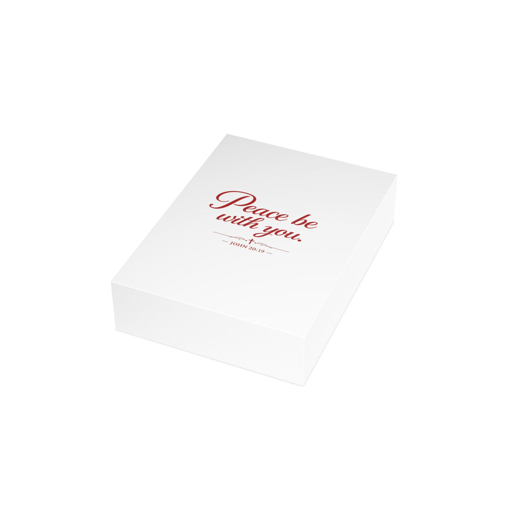 'Peace be with you' Postcard Bundles (envelopes included)