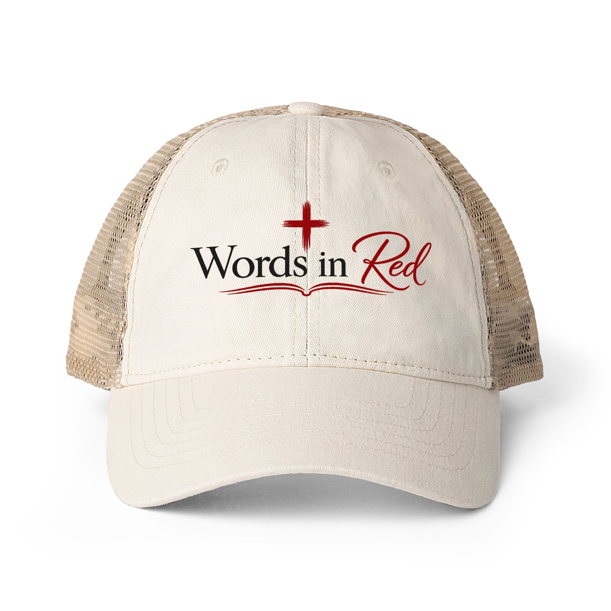 Women's Washed Mesh-Back Cap