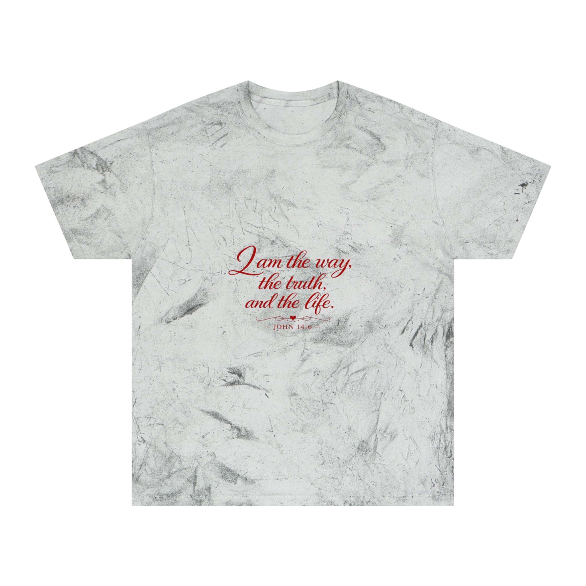 I Am the Way Tie-Dye T-Shirt — Inspirational Christian Quote Tee