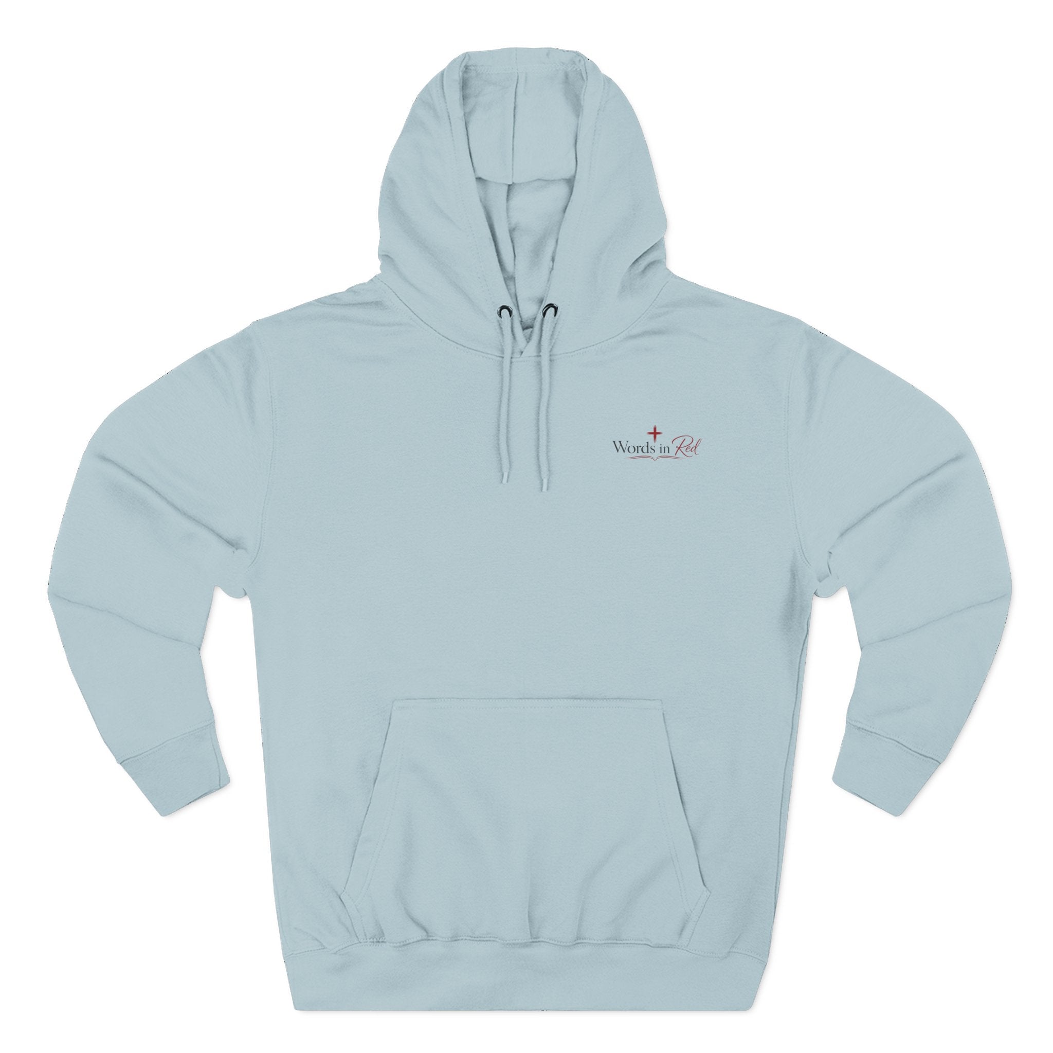 Faith Quote Hoodie — "I am the way, the truth, and the life" Fleece Pullover