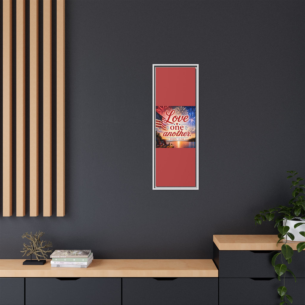 Matte Canvas, Framed (Multi-color)