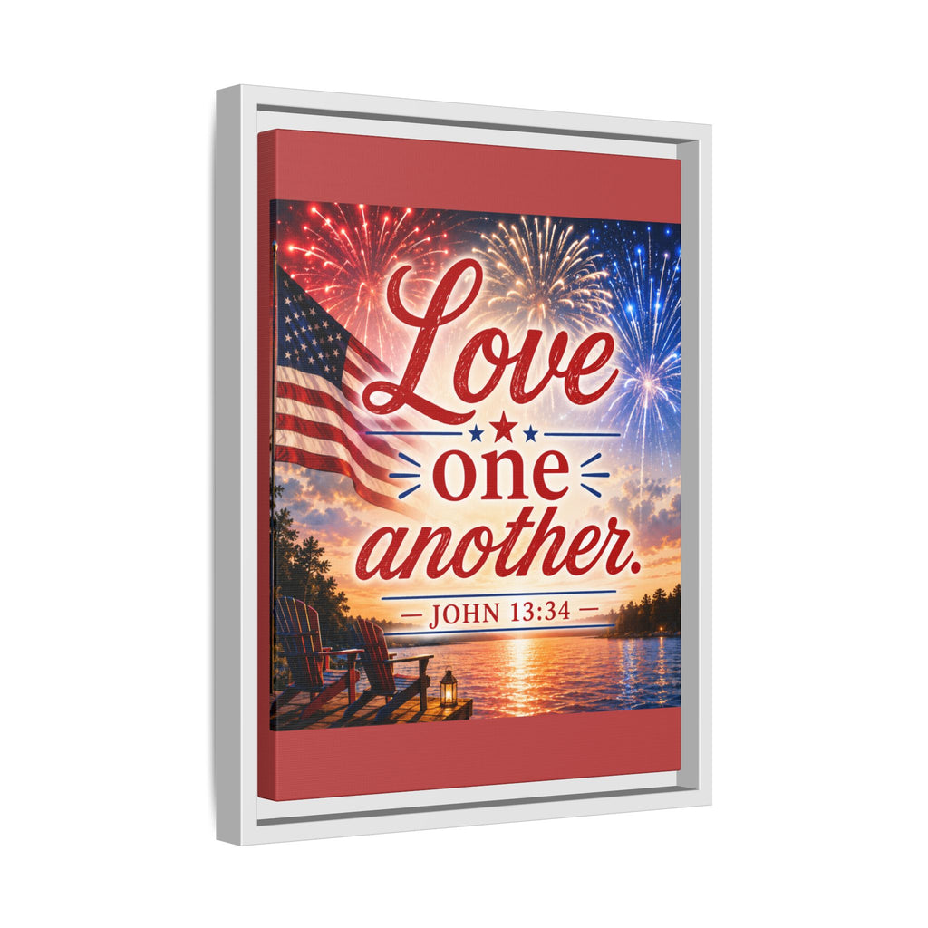Matte Canvas, Framed (Multi-color)