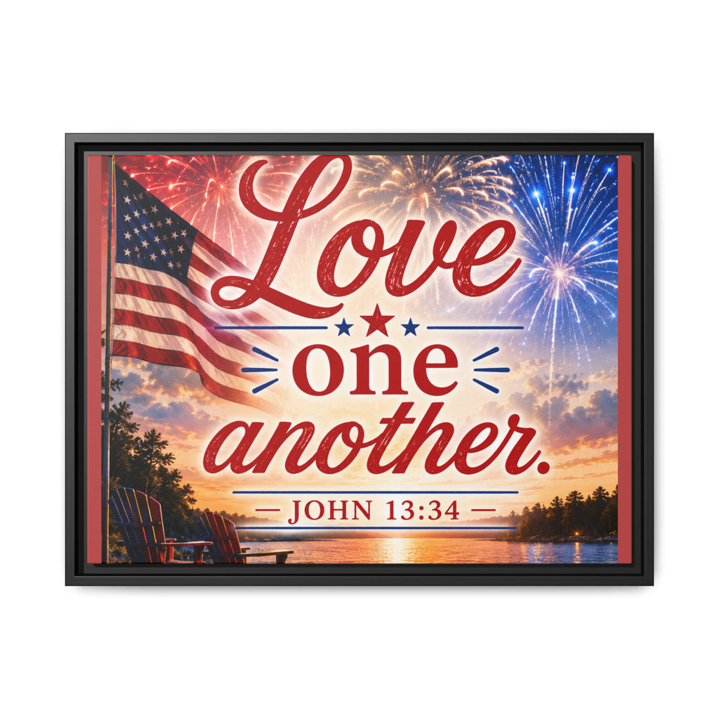 Matte Canvas, Framed (Multi-color)