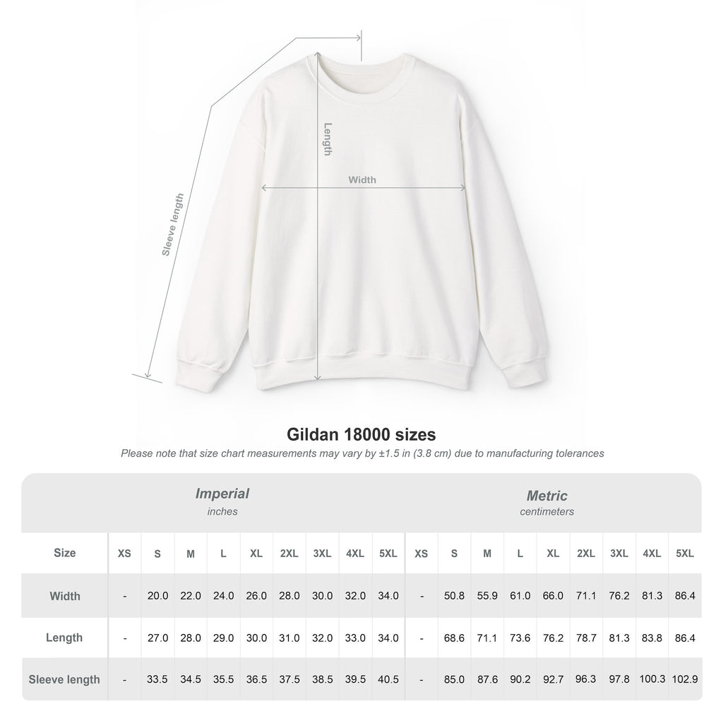 Crewneck Sweatshirt — "Words in Red" Christian Verse Comfort Pullover