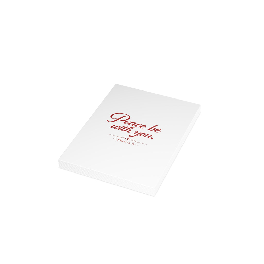 'Peace be with you' Postcard Bundles (envelopes included)