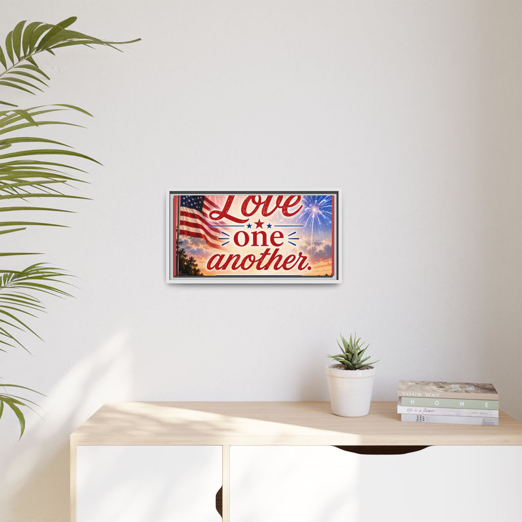 Matte Canvas, Framed (Multi-color)