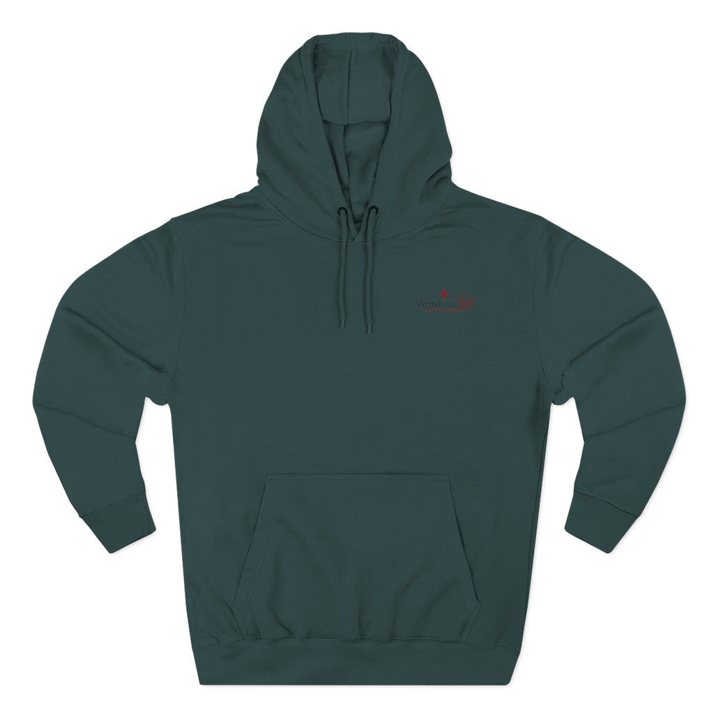 Faith Quote Hoodie — "I am the way, the truth, and the life" Fleece Pullover