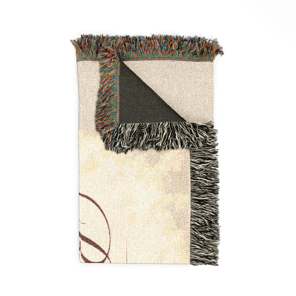 Woven Blanket — "Blessed are the Peacemakers" Inspirational Throw