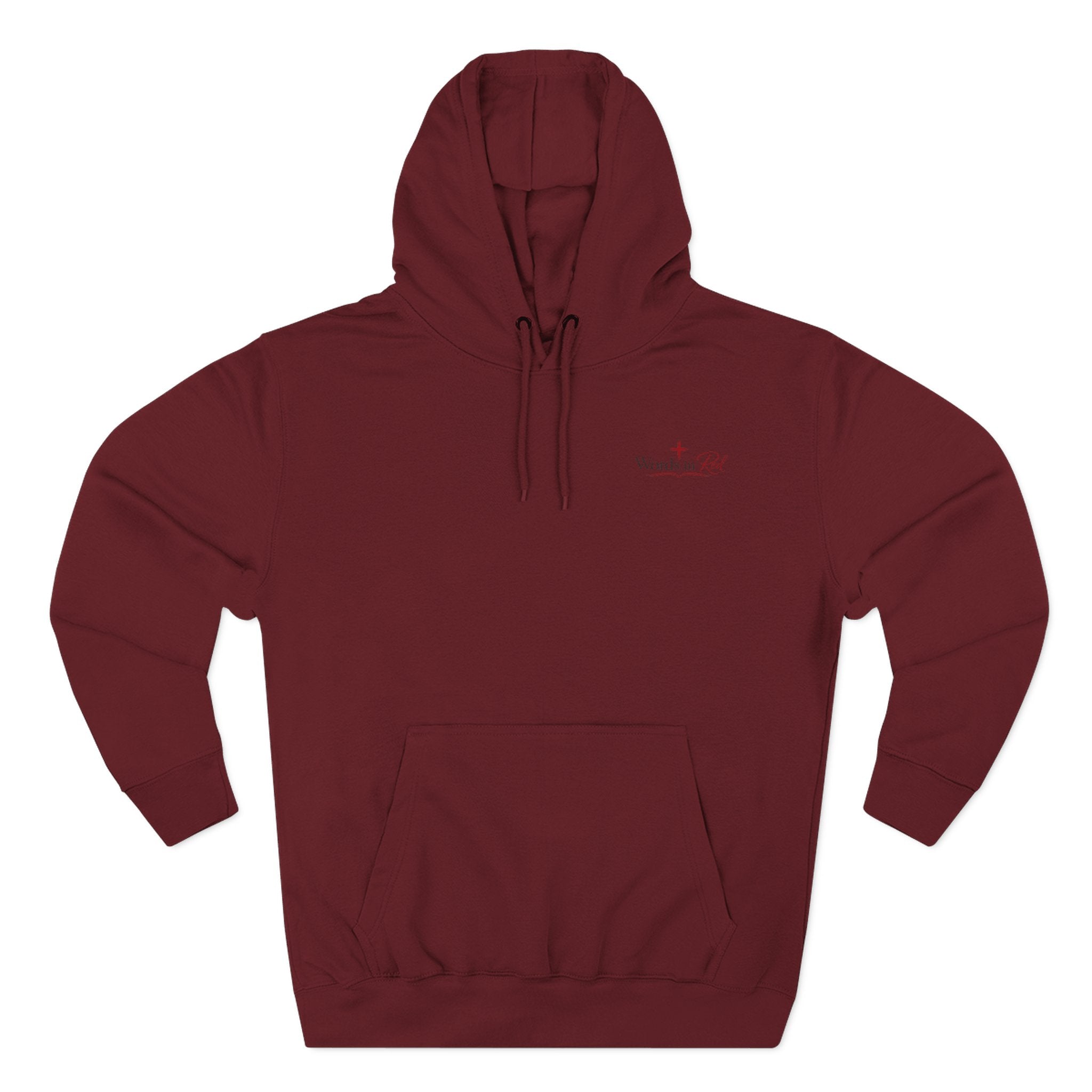 Faith Quote Hoodie — "I am the way, the truth, and the life" Fleece Pullover