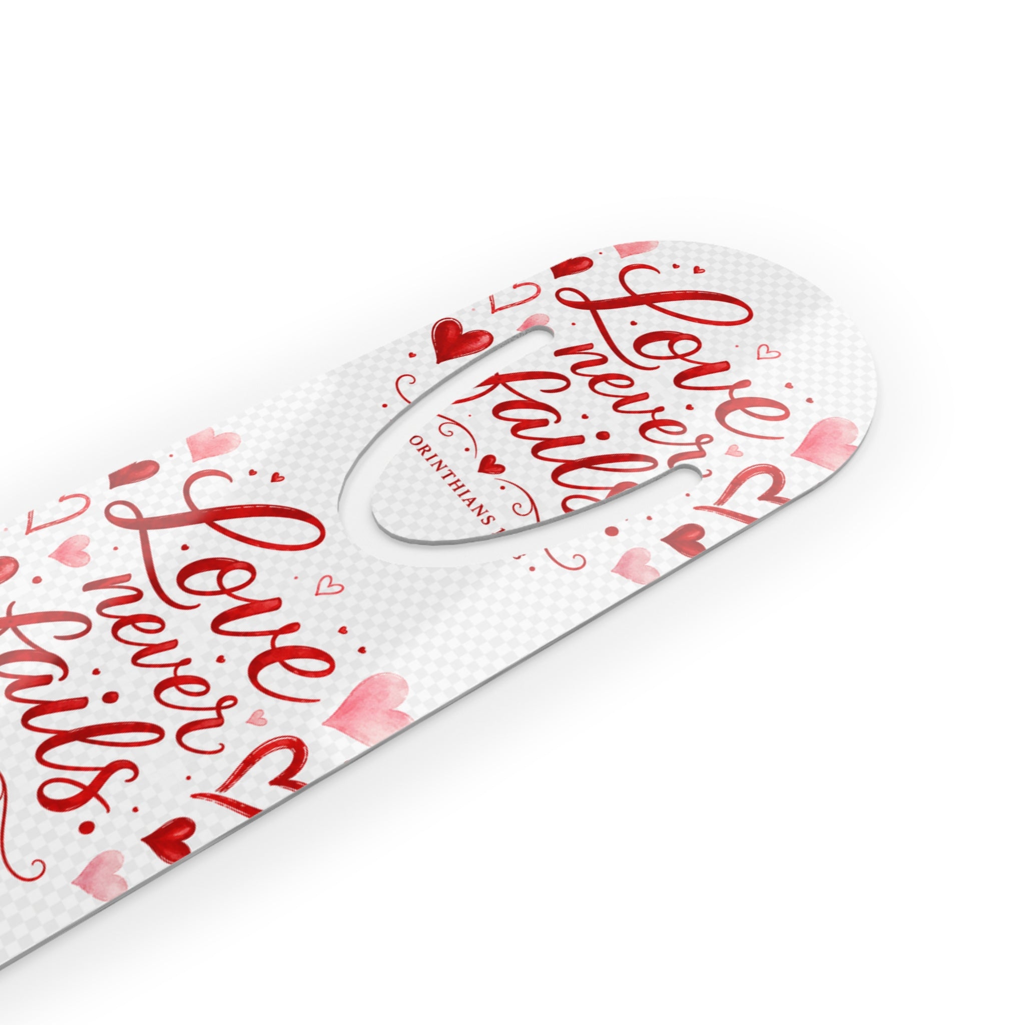 "Love Never Fails" Bookmark