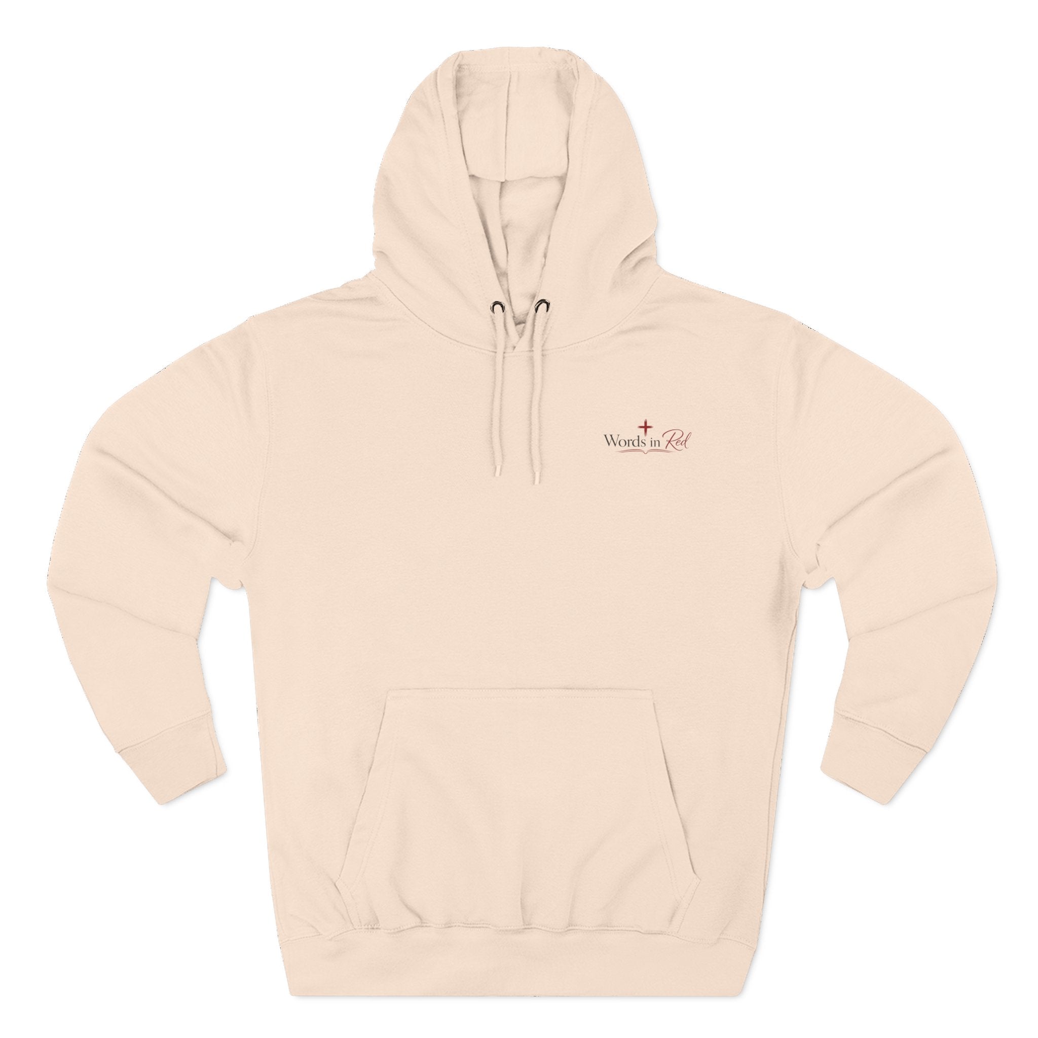 Faith Quote Hoodie — "I am the way, the truth, and the life" Fleece Pullover