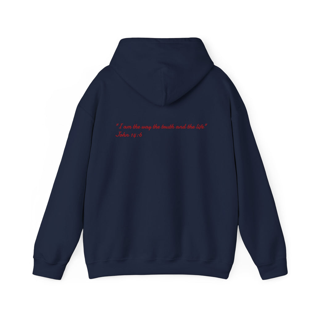 Words in Red Hoodie — Faith Script "I am the way the truth and the life" John 14:6