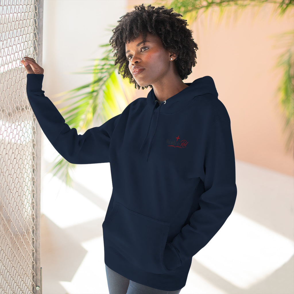 Faith Quote Hoodie — "I am the way, the truth, and the life" Fleece Pullover