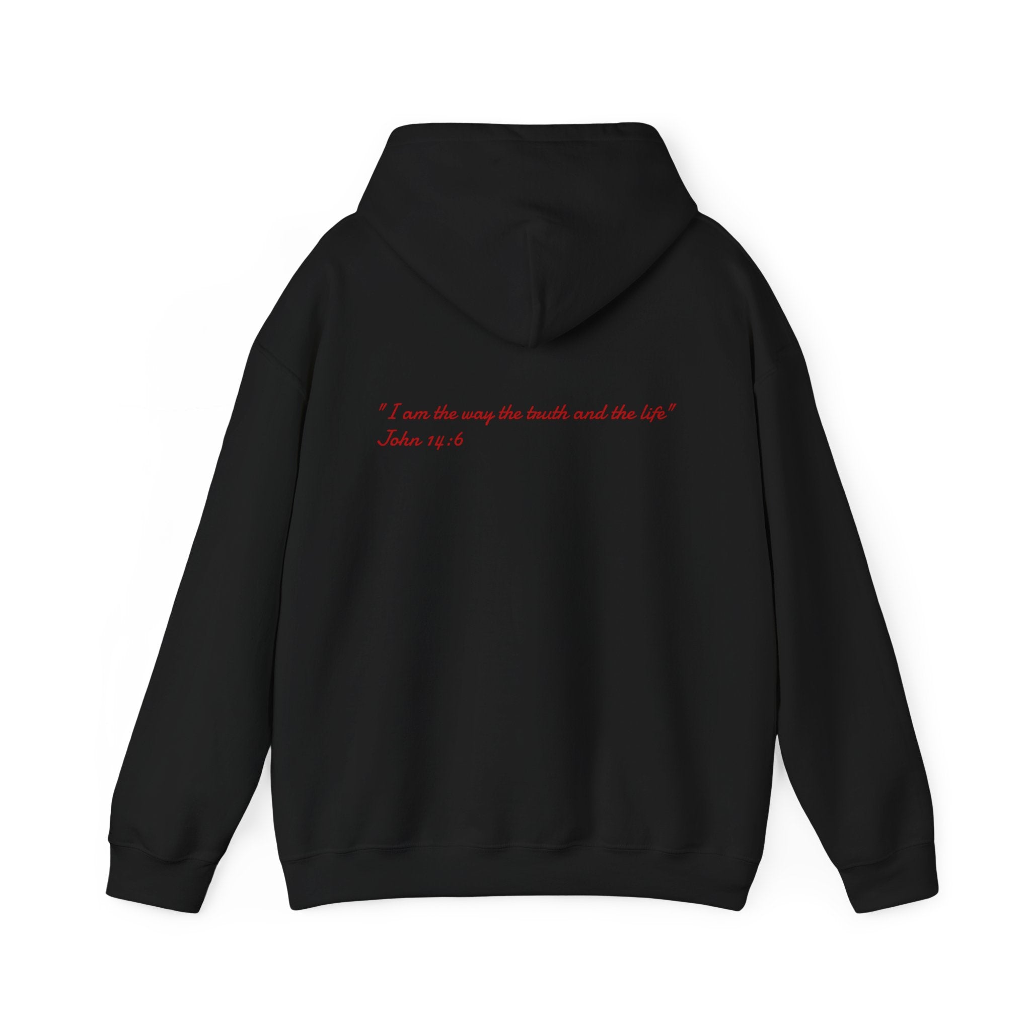 Words in Red Hoodie — Faith Script "I am the way the truth and the life" John 14:6