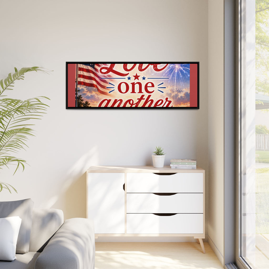 Matte Canvas, Framed (Multi-color)