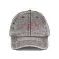 Vintage Embroidered Cap — "I am with you always" Matthew 28:20